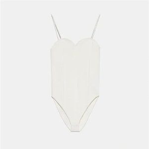 Zara Knit Bodysuit S